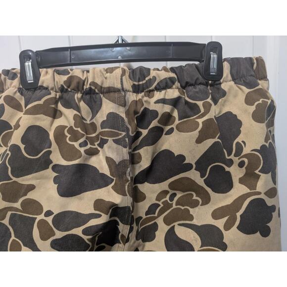 Vtg GORETEX Fishing Hunting Camo Rain Pants Mens Large Regular Made In USA - Picture 4 of 7